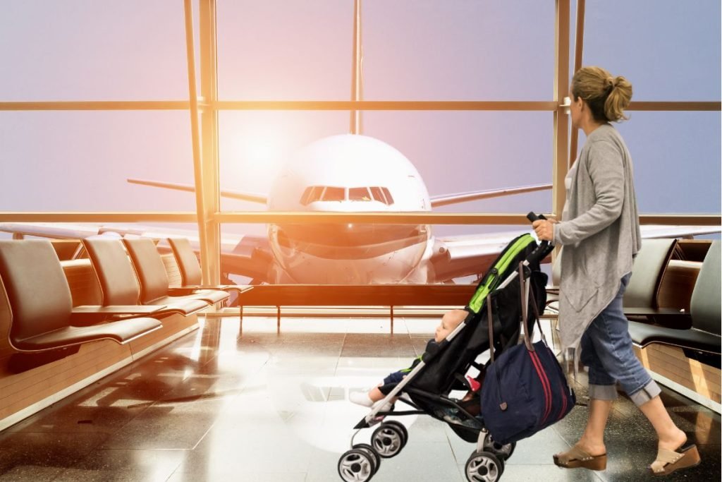 Flying With a Baby Travel Stroller