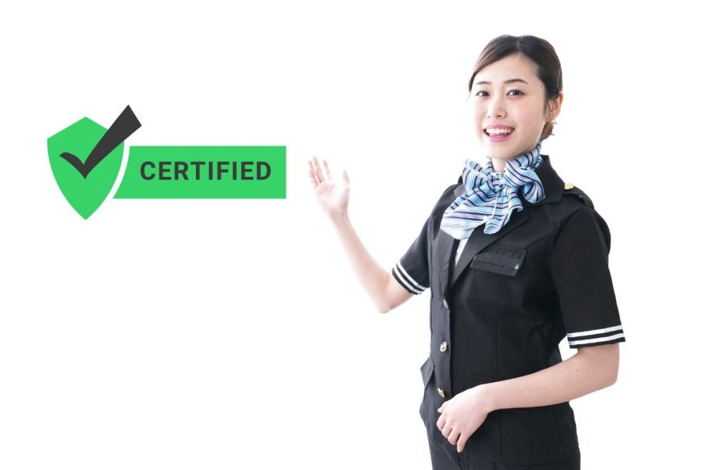 Get seat certified by the flight crew