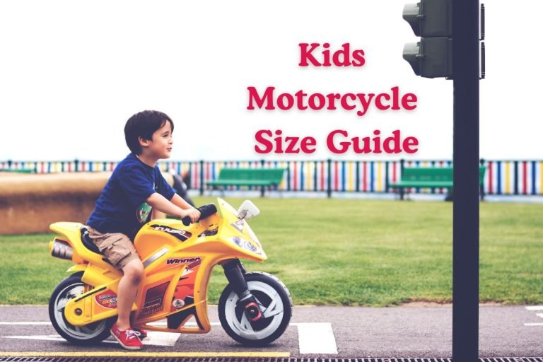 Kids Motorcycle Size Guide Finding the Right Fit for Your Child