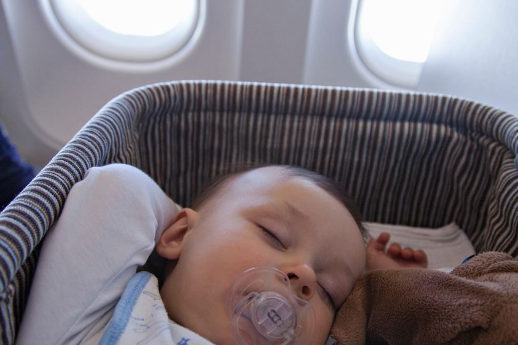 Stroller on a Plane That Fit