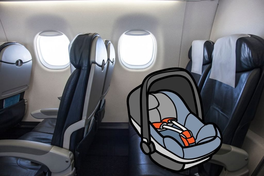 Utilize the car seat throughout the flight