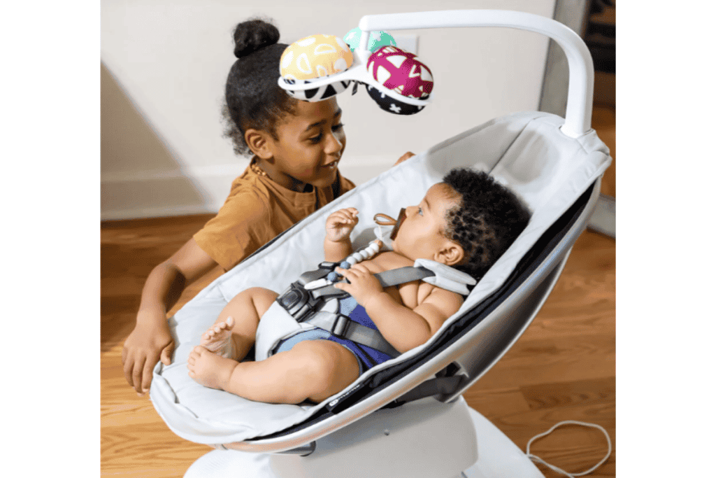 mamaRoo® multi-motion baby swing™