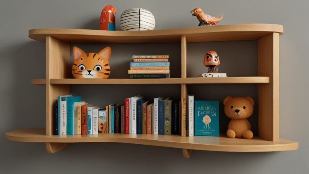 Rounded Edges and Corners - Safety Features for Nursery Bookshelves