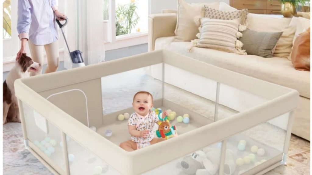 Uanlauo Small Baby Playpen