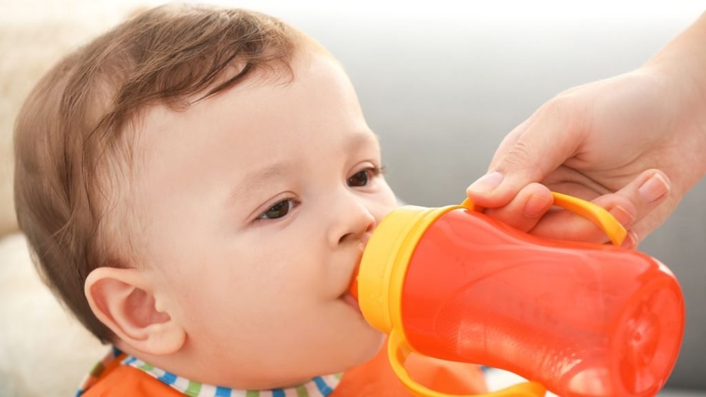 Time to Introduce a Sippy Cup