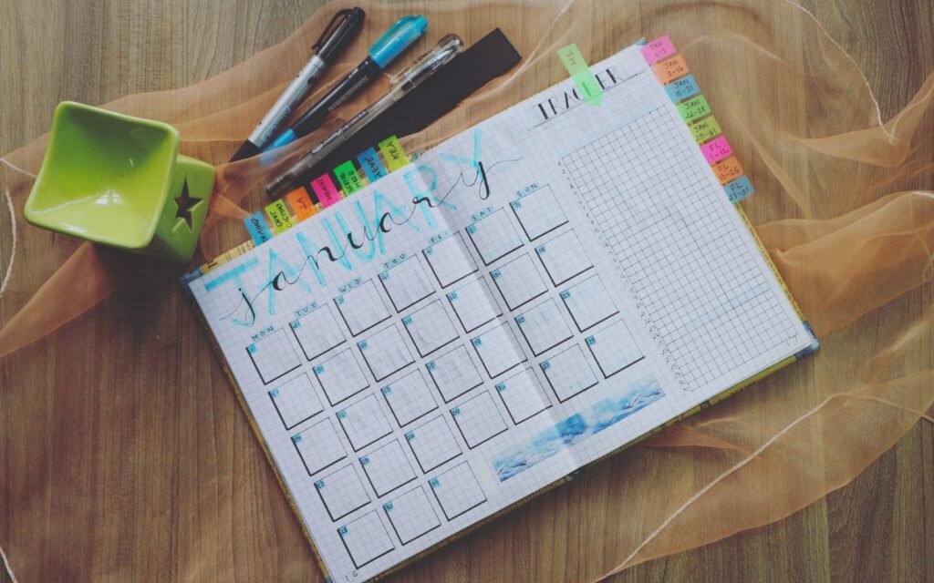 Create Daily and Weekly Schedules