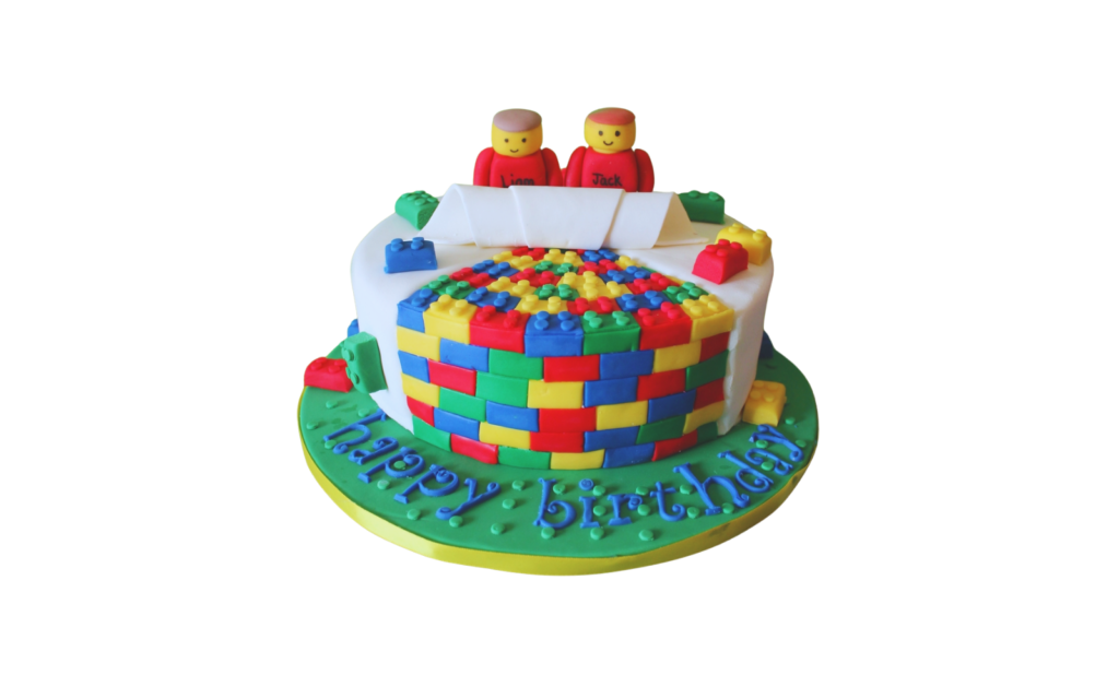 LEGO Scene Cake