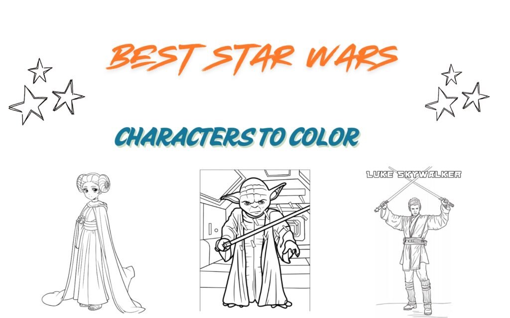 Best Star Wars Characters to Color