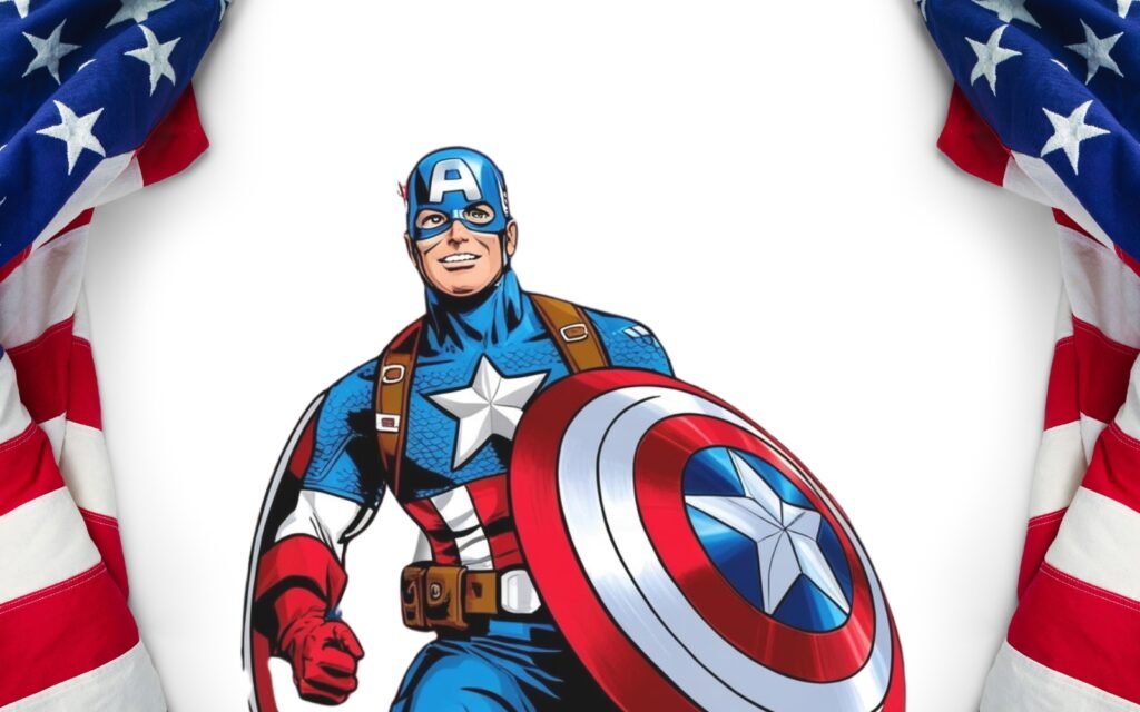 Captain America Coloring Pages