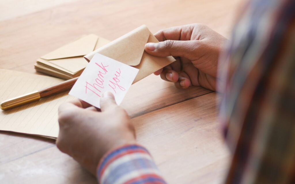 Tips for Writing Meaningful Thank You Notes