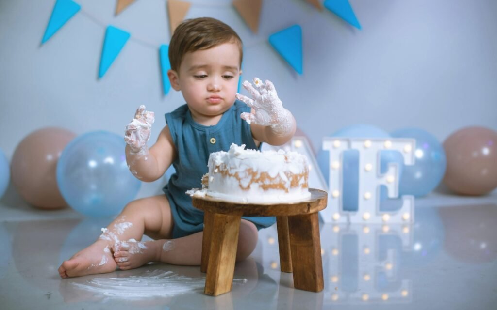 Baby Boy Cakes