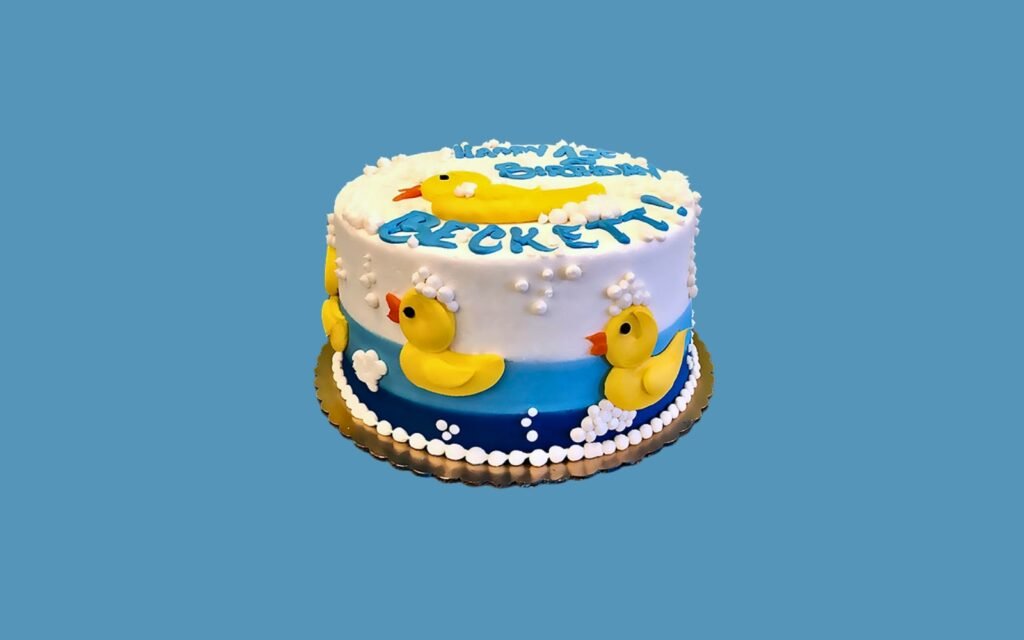 Rubber Ducky Cake