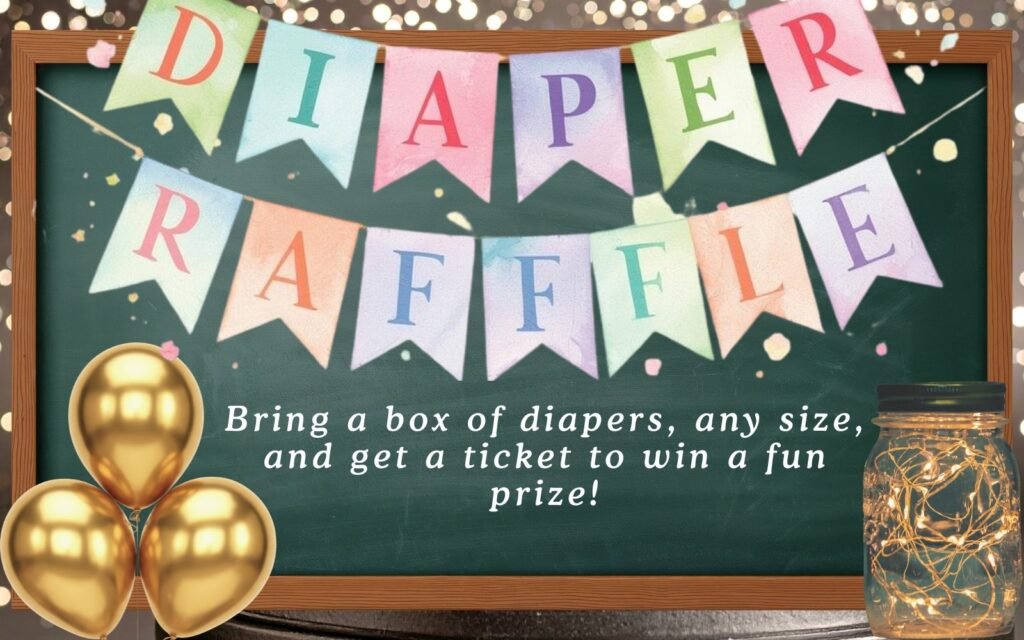 Banner Style Sign Over The Table