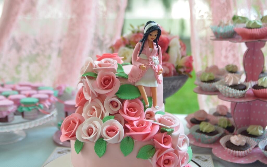 Floral Baby Shower Cakes For Girls