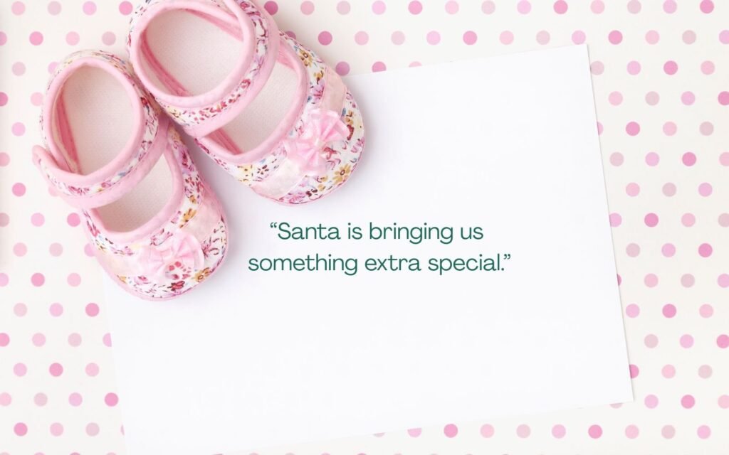 Holiday Baby Announcement Ideas