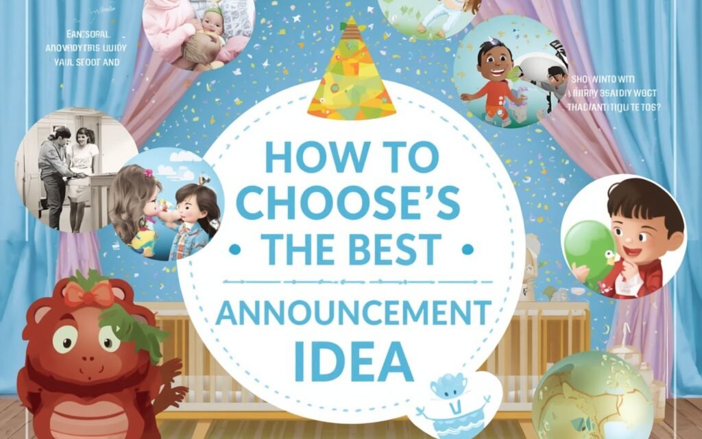 How To Choose The Best Baby Announcement Idea