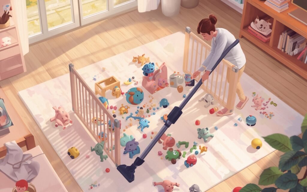 Shake Out Or Vacuum Loose Debris