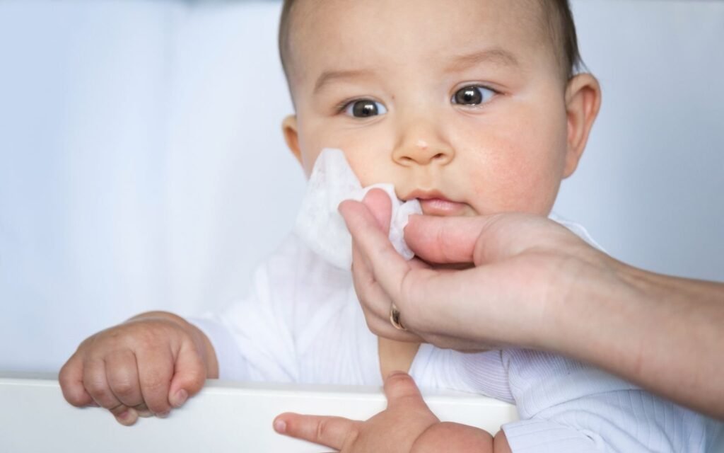 Use A Cold Damp Washcloth